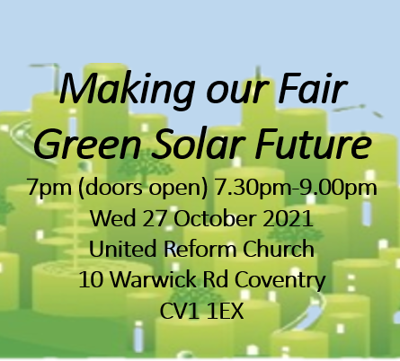 Making our Fair Green Solar Future